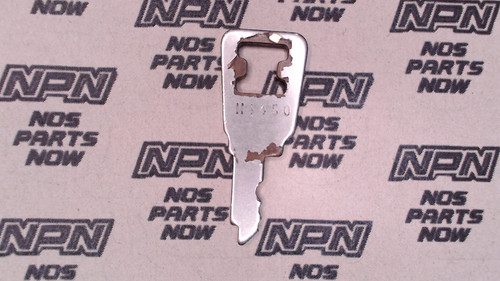 Vintage Used OEM Honda Ignition Switch & Lock Key Ward Cut Double Groove H4450