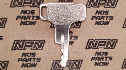 NOS Honda OEM Ignition Switch & Lock Key Ward Cut Double Groove T7697