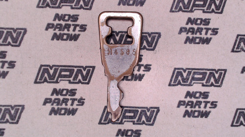 Vintage OEM Honda Ignition Switch & Lock Key Ward Cut Double Groove Back H4506