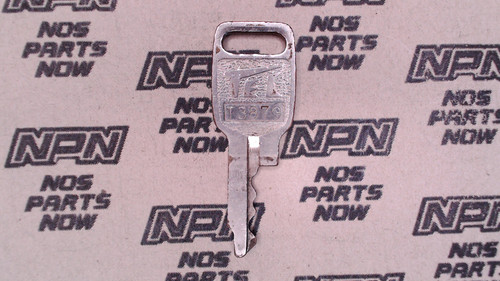 Vintage Used OEM Honda Ignition Switch & Lock Key Ward Cut Single Groove T3879