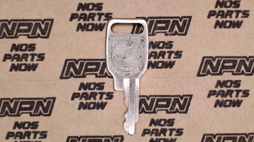 NOS Honda OEM Ignition Switch & Lock Key Ward Cut Single Groove T4697