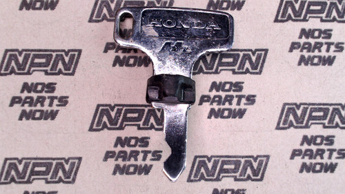 NOS Honda OEM Ignition Switch & Lock Key Double Groove Recessed H7970