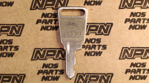 NOS Honda OEM Ignition Switch & Lock Key Single Groove H4504