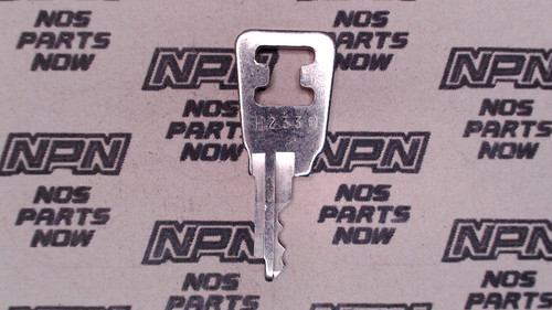 NOS Honda OEM Ignition Switch & Lock Key Ward Cut Double Groove H2330