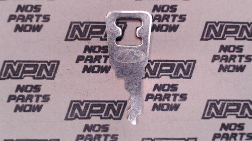 NOS Honda OEM Ignition Switch & Lock Key Ward Cut Double Groove H2330