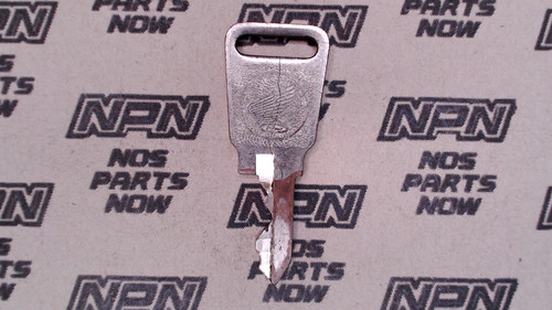 Vintage Used OEM Honda Ignition Switch & Lock Key Single Groove H4065