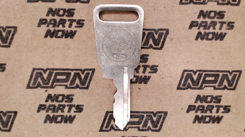 NOS Honda OEM Ignition Switch & Lock Key Single Groove H1012