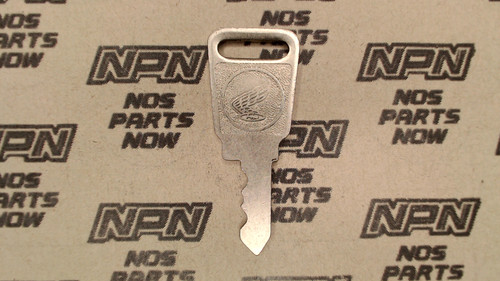 NOS Honda OEM Ignition Switch & Lock Key Double Groove H8212