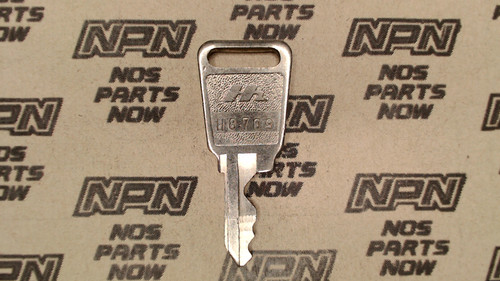 NOS Honda OEM Ignition Switch & Lock Key Double Groove H8709