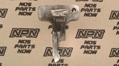 NOS Honda OEM Ignition Switch & Lock Key Ward Cut Double Groove T9564