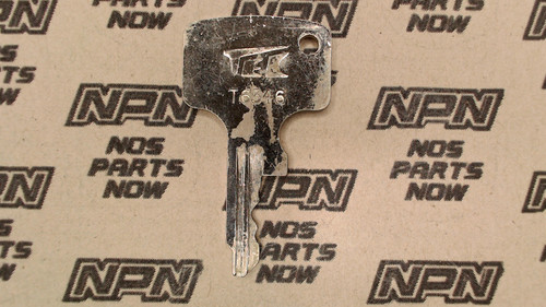 NOS Honda OEM Ignition Switch & Lock Key Ward Cut Double Groove T6346