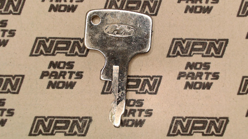 NOS Honda OEM Ignition Switch & Lock Key Ward Cut Double Groove T6346
