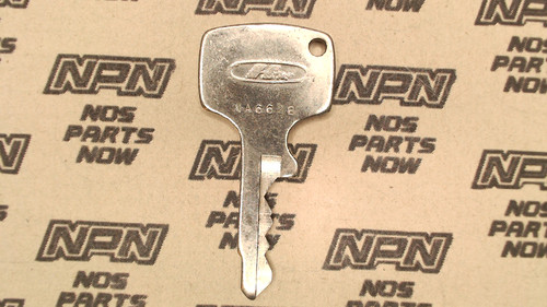 NOS Honda OEM Ignition Switch & Lock Key Ward Cut Single Groove NA6628
