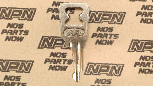NOS Honda OEM Ignition Switch & Lock Key Ward Cut Single Groove H6721