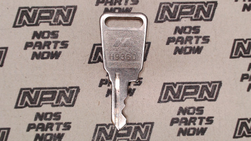 NOS Honda OEM Ignition Switch & Lock Key Single Groove H9360