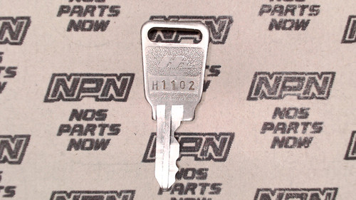 NOS Honda OEM Ignition Switch & Lock Key Double Groove H1102