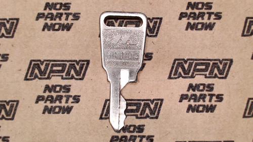NOS Honda OEM Ignition Switch & Lock Key Single Groove H1103
