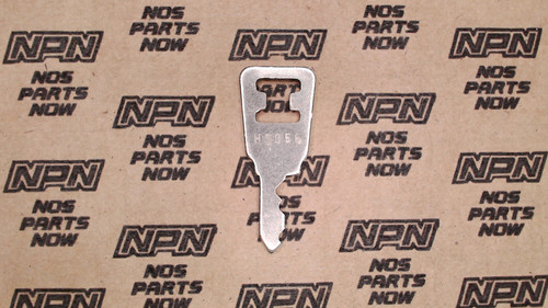 NOS Honda OEM Ignition Switch & Lock Key Double Groove Back H5056