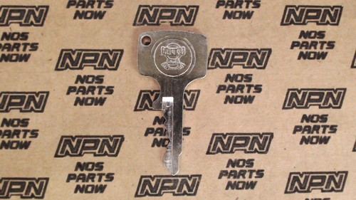 NOS Honda OEM Ignition Switch & Lock Key Ward Cut Single Groove NB4820