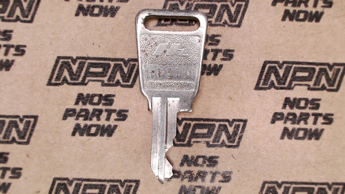 NOS Honda OEM Ignition Switch & Lock Key Double Groove H1310
