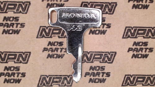 NOS Honda OEM Ignition Switch & Lock Key Single Groove H1203