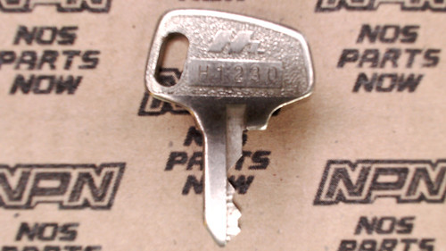 NOS Honda OEM Ignition Switch & Lock Key Single Groove H1230