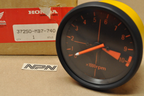 NOS Honda 1979-82 CBX Super Sport Tachometer RPM Tach Meter Gauge 37250-MB7-740