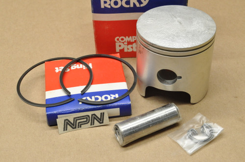 NOS Honda ATC250 R Rocky .25 Oversize Piston, Rings, Pin & Clips Set 05-6613