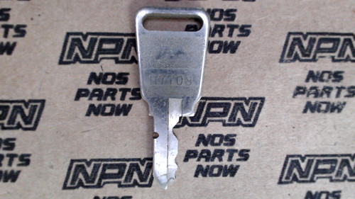 NOS Honda OEM Ignition Switch & Lock Key Single Groove H7708