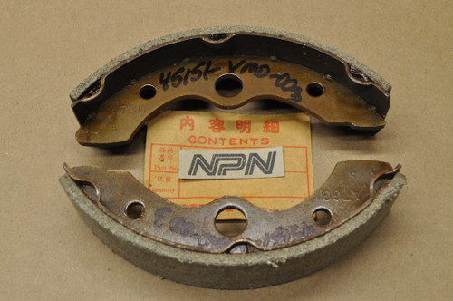 NOS Honda 1984 TRX200 Front Brake Shoe Pad Set for 1 Hub 45151-VM0-003