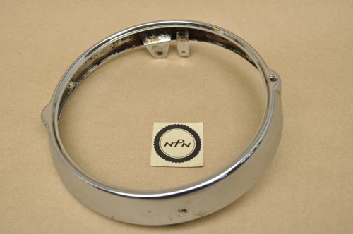 Vintage OEM Honda CB175 K3 CB350 CL175 CL350 Head Light Bezel Ring 33101-286-670