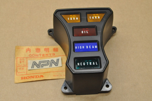 NOS Honda GL500 GL650 Silver Wing Indicator Pilot Light Cover 37610-MA1-008