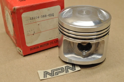 NOS Honda 1976-79 CB125 S 1976-78 XL125 Piston .75 Oversize 13104-383-010