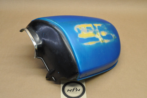 Vtg OEM Honda 1978 CB400 A CB400T Hawk Blue Left Side Cover 83700-413-000 ZA