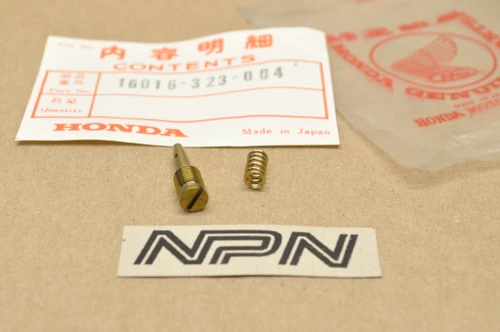 NOS Honda CB500 K0-K2 CB550 K0-K1 Carburetor Adjustment Screw 16016-323-004