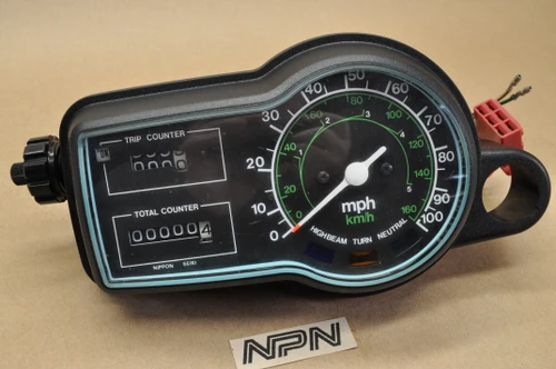 NOS Honda 1979 XL500 S Speedometer MPH Trip Odometer Gauge 37200-435-670