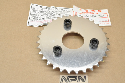 NOS Honda HRC 1995-2002 RS125 R Final Drive Sprocket 32T 41102-NF4-760