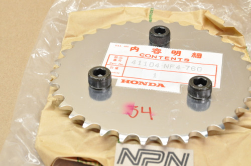 NOS Honda HRC 1995-2002 RS125 R Final Drive Sprocket 34T 41104-NF4-760