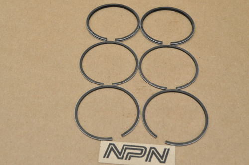 NOS Honda CB93 .25 Oversize Piston Ring Set for 2 Pistons= 6 Rings 13030-216-005