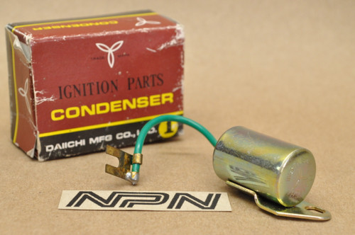 NOS Honda CB500 CB550 F CB750 K CB750F Daiichi Ignition Condenser 30250-300-154
