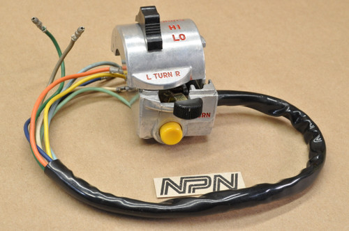 NOS Honda 1980-81 C70 Passport Horn Light Hi Lo Turn Signal Switch 35200-174-672