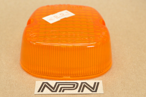 NOS Honda FT500 XL125 XL185 XL250 XL500 Turn Signal Lens 33402-428-671