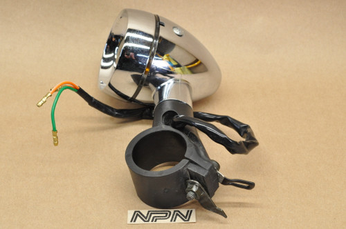 Vtg OEM Honda VT600 VT750 Shadow Left Front Turn Signal & Stem 33450-MZ8-K02