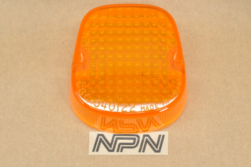 NOS Honda CGC FT500 XL125 XL185 XL250 XL500 Turn Signal Lens 33402-428-671