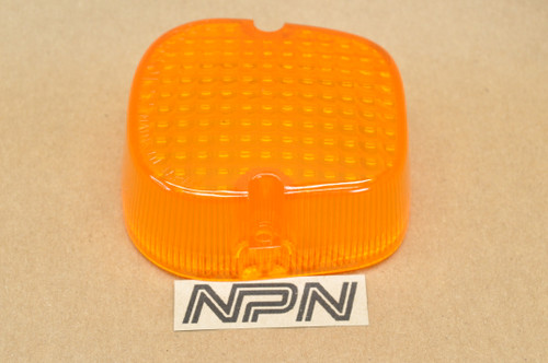 NOS Honda CGC FT500 XL125 XL185 XL250 XL500 Turn Signal Lens 33402-428-671