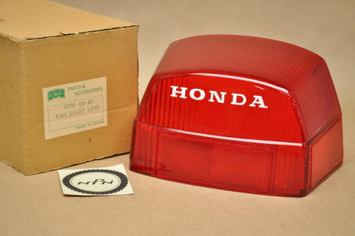 NOS Honda CB750 K 1978-79 CX500 1979-81 CX500D CGC Tail Light Lens 33702-415-671