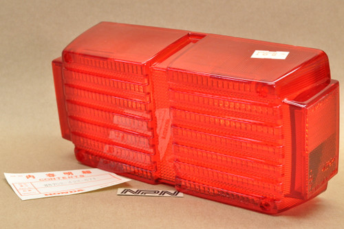 NOS Honda CB750 CB900 CBX GL1100 GL1200 GL650 Tail Light Lens 33702-422-671