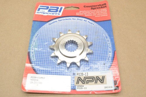 NOS Honda CR250 R CR500 R PBI Front Drive Chain Sprocket 13T 23802-ML3-871