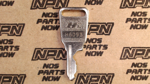 NOS Honda OEM Ignition Switch & Lock Key Single Groove H6093