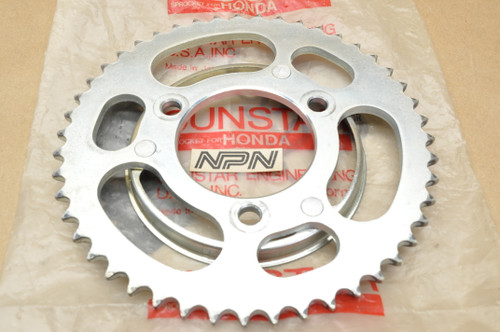 NOS Honda MB5 CR80 R Rear Wheel Final Chain Driven Sprocket 47T 41200-169-000